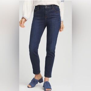 Chico's Deep Indigo Skinny Jeans